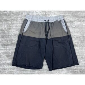 Carbon Shorts Men Extra Large‎ Black Gray Colorblock Pockets